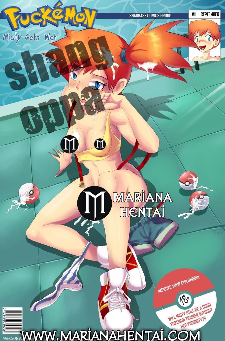 Misty Gets Wet